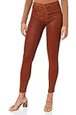 7 for all Mankind Dames Hw Skinny Coated Slim Illusion Cinnamon broek, , 25