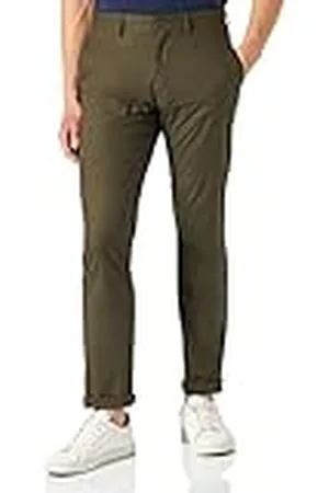 Tommy Hilfiger Heren Denton Poplin Modern Chino Broek, , 34W x 34L