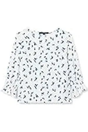 French Connection Dames Betsy Crêpe Lichte Top Blouse, , M, , M