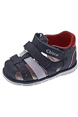 chicco Sandaal Met Dubbel Klittenband En Gesloten Teen, Kinderen En Tieners, , 18 EU, Design in Italië