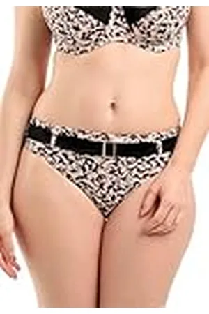 Sans Complexe Sunset Stay Bikinibroek, medium grootte, dierenprint zandzwart, 34/36 dames