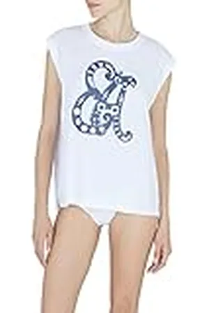 Emporio Armani Underwear Dames Logomania Tank Top Fashion Vest, , XL, , XL