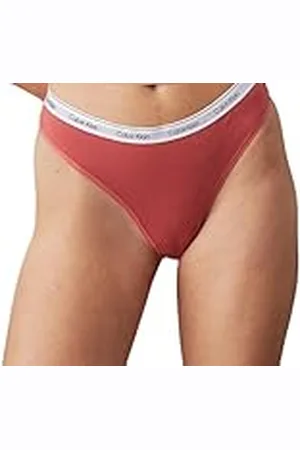 Calvin Klein Vrouwen Braziliaans 000QD5246E Braziliaans, Oranje (Dusty Cedar), L, , L