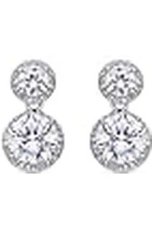 Luxenter Pendientes de Circonita Brillante acabados en rodio - Kium