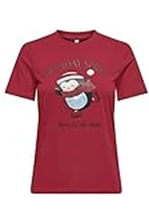 ONLY ONLKITA Life REG S/S TOP Box Xmas JRS, , L