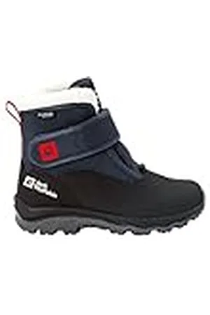 Jack Wolfskin Uniseks Kind Vojo Shell Texapore Mid Vc K sneeuwlaarzen, Donkerblauw zwart, 26 EU