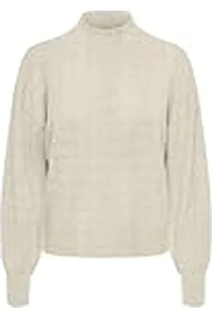 ONLY Onlandria Ls Loose Highneck Cc KNT Pullover voor dames, , S