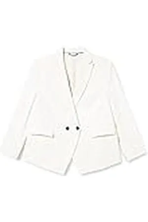 Gerry Weber Dames 830037-31340 Blazer met lange mouwen, Powder, 44