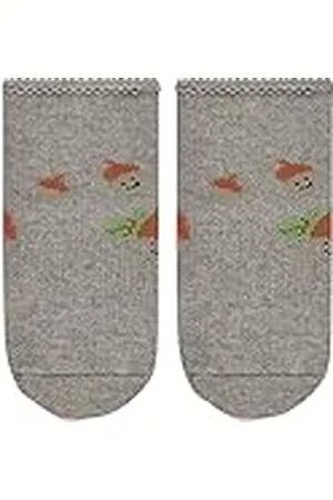 Falke Unisex Baby Cosy Acorn Duurzaam Biologisch katoen met patroon en anti-slip noppen 1 paar sokken, , 74-80