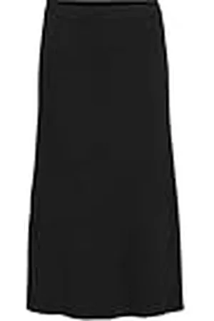 VILA Vrouwelijke midirok gebreid, , XXL