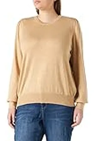 Peppercorn Dames Tana Puff Longsleeve Pullover, 0273 m warm zand melange, 48