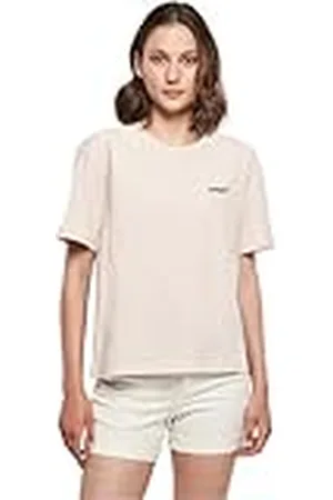 miss tee Dames T-shirt Babygal Tee, casual T-shirt met rugprint, regular fit, bedrukt T-shirt, katoen, , XL