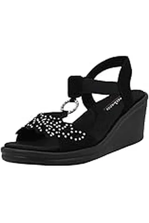 Skechers Dames Rumblers-Queen B Wedge sandaal, , 37 EU