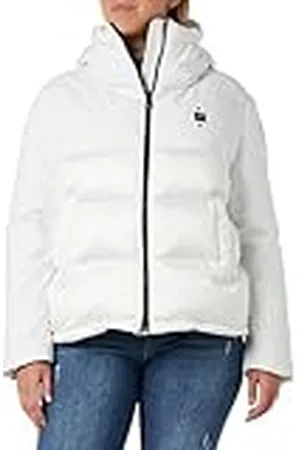 Blauer Korte jas, gevoerd, verenjas voor dames, , XL