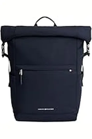 Tommy Hilfiger Heren Th Signature Rolltop Rugzak Am0am12221, One Size, , One Size