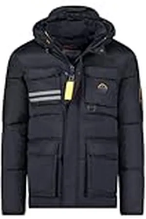 Geographical Norway Dolbary Heren Parka, lang, warm, herfst, winter, waterdicht, waterafstotend, bontjas, outdoor, winddichte jas, heren ( , M), , M