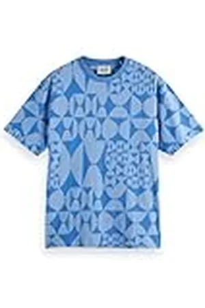 Scotch&Soda AOP Relaxed Fit T-shirt, , XXL