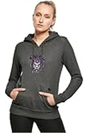 miss tee Dames hoodie Always On Fire Hoody, casual print hoodie voor vrouwen, regular fit, maten XS - 5XL, , XL