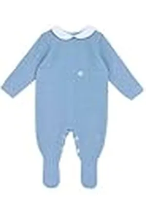 chicco Rompertje van katoenen tricot met voet, pyjama voor kinderen en pasgeborenen, uniseks, , 12 Maanden