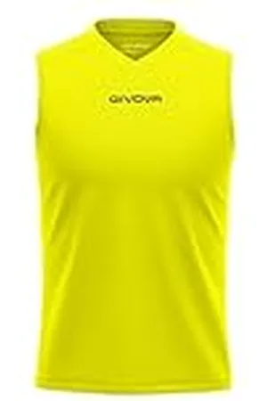 Givova MAC02-0019-XS lang shirt, neongeel, XS voor heren