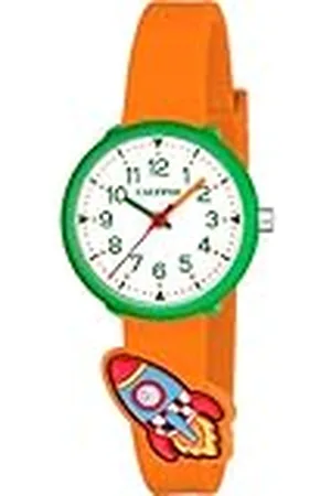 Calypso Uniseks kinderhorloge analoog kwarts met rubberen band K5845/3, wit, riem, , riem
