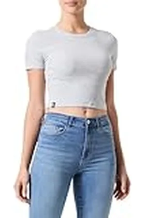 ONLY Bestseller A/S ONLBETTY S/S Top CC JRS Short met ronde hals, , L