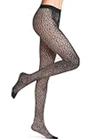 Falke Dames Panty Shell Fragments 20 DEN W Ti transparent gedessineerd 1 paar, , L
