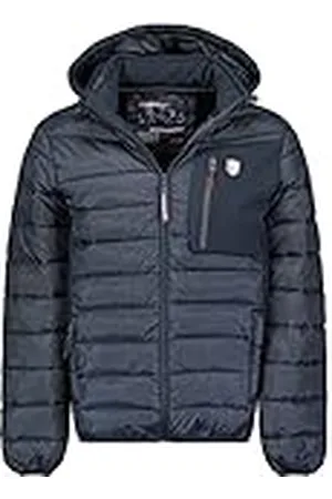 Geographical Norway Belvira Winddichte herenjas voor heren, outdoor, waterafstotende jas, lange mouwen, regenjas, wandelen, seizoen, lente, zomer, herfst, winter ( 2XL), , XXL