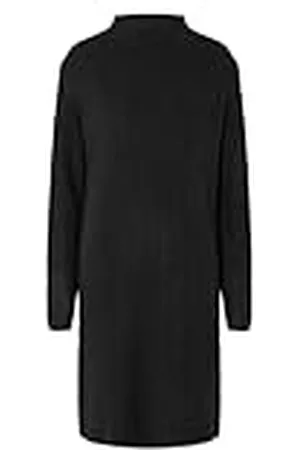 Timezone Dames High Collar Knit Dress Casual Jurk, , XL