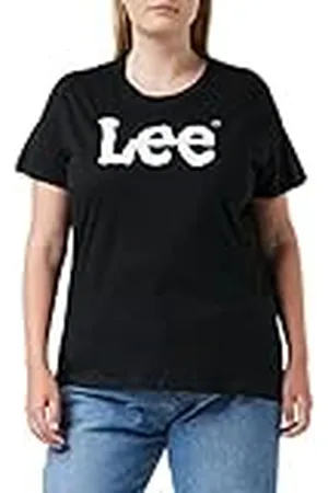 Lee WHITELISTED Dames Logo Tee Shirt, , 3XL