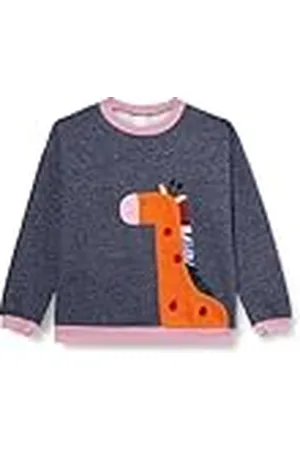 Green Cotton Unisex Hello Giraffe sweatshirt, , 98