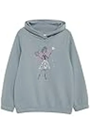 QS by s.Oliver Junior Meisjes sweatshirt met pailletten, , 104-110 Grote maten