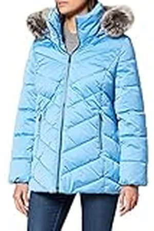 Gerry Weber Korte damesmantel van kunstleer, lange mouwen, korte jas, outdoorjas, korte jas, effen, , 40