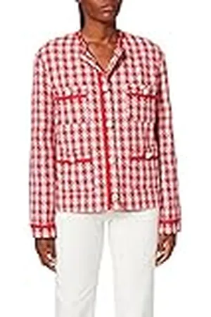 Pinko Damesblazer, Nr4_mult.roze/rood, 38 NL