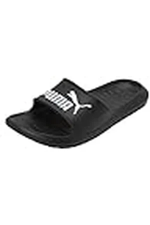 PUMA Uniseks-Volwassen Divecat V2 Glijdende Sandalen, Black White, 47 EU