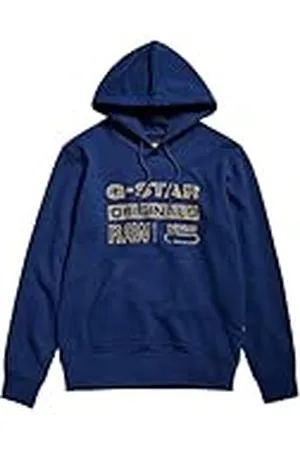 G-Star RAW Distressed Originals Hooded Sweat, , XXL