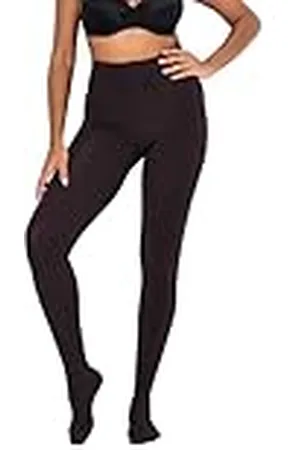 Ulla Popken Grote maten grote maten plussize thermische panty, warm, ondoorzichtig, stretchcomfort, , 44/46