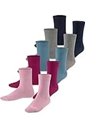 ESPRIT Uniseks-kind Sokken Solid Mix Multipack K So katoen eenkleurig 5 paar, , 31-34