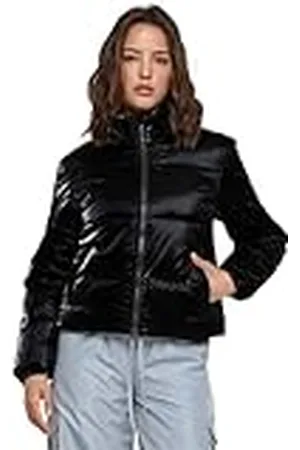 Urban classics Damesjas Ladies Shark Skin Puffer Jacket S, , S