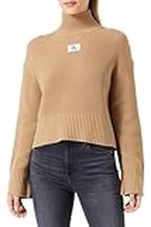 Calvin Klein Jeans Dikke trui met label voor dames, , S