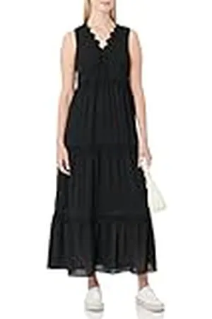 IZIA Dames spaghetti jurk Maxi Gaya, , M, , M