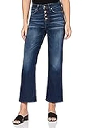 7 for all Mankind Dames Hw Vintage Cropped Boot Bootcut Jeans, , 25W x 27L