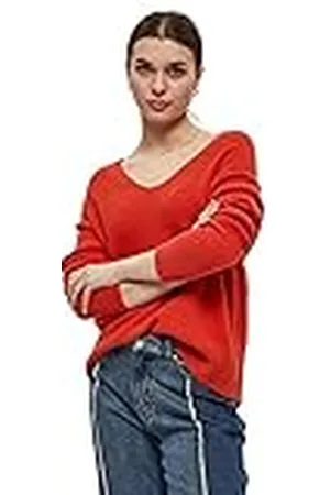 DESIRES Damen Dita V-Ausschnitt-Pullover 6760 XXL