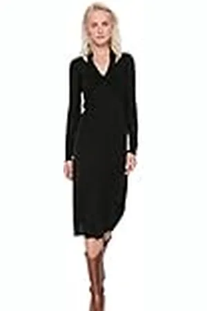 Trendyol Dames Midi Basic Regular Gebreide Jurk, , L