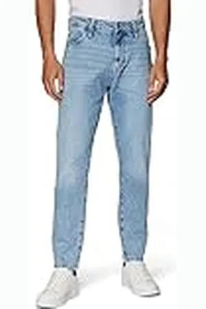 Mavi Heren Jeans Straight Leg Milan Slim Tapered Leg Broek, , 28W x 29L