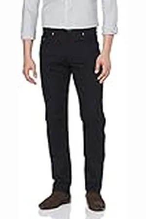 Bugatti Herenbroek Regular Fit Zwart of Blauw Langdurige kleurechtheid Five-Pocket Katoen Stretch