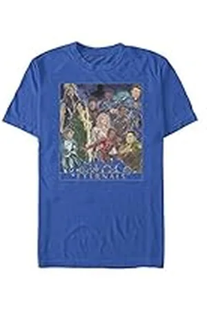 Marvel The Eternals - ETERNALS GOLD FRAME POSTER Unisex Crew neck T-Shirt 2XL