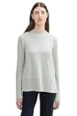 TOM TAILOR T-shirt met lange mouwen voor dames, , 3XL