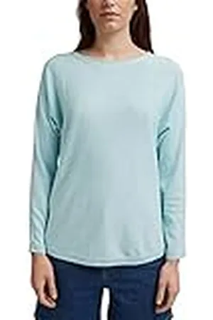 ESPRIT Pullover met biologisch katoen en linnen, , S