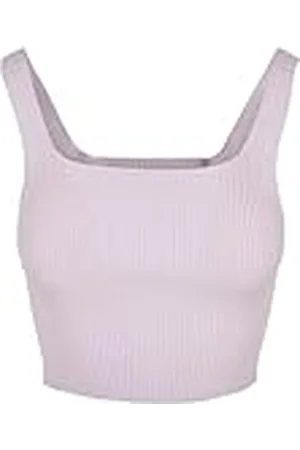 Urban classics Dames top dames cropped knit top, vrouwen gebreid bovendeel, buikvrij, verkrijgbaar in 4 kleuren, maten XS - 5XL, , 3XL